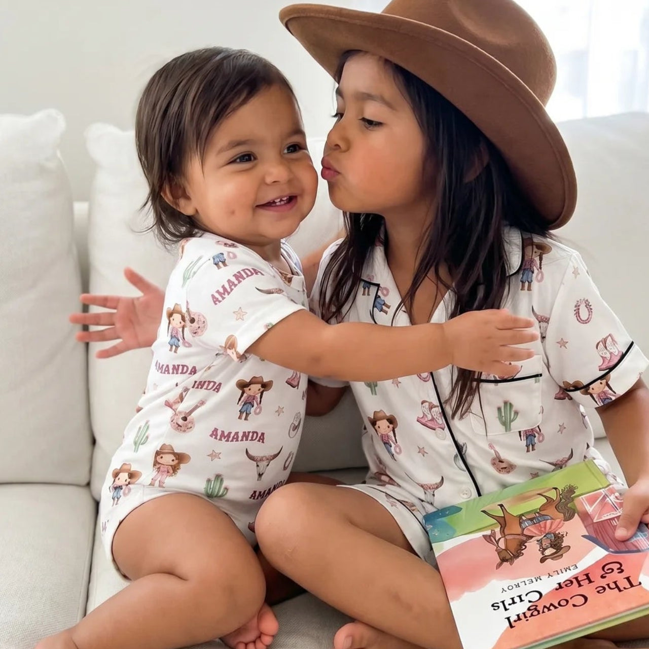 Personalized Bodysuit in Western Girl