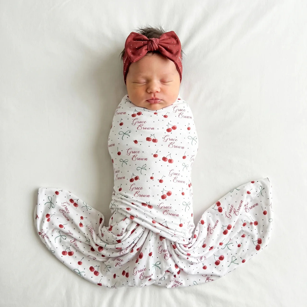 Personalized Swaddle in Cherished Baby