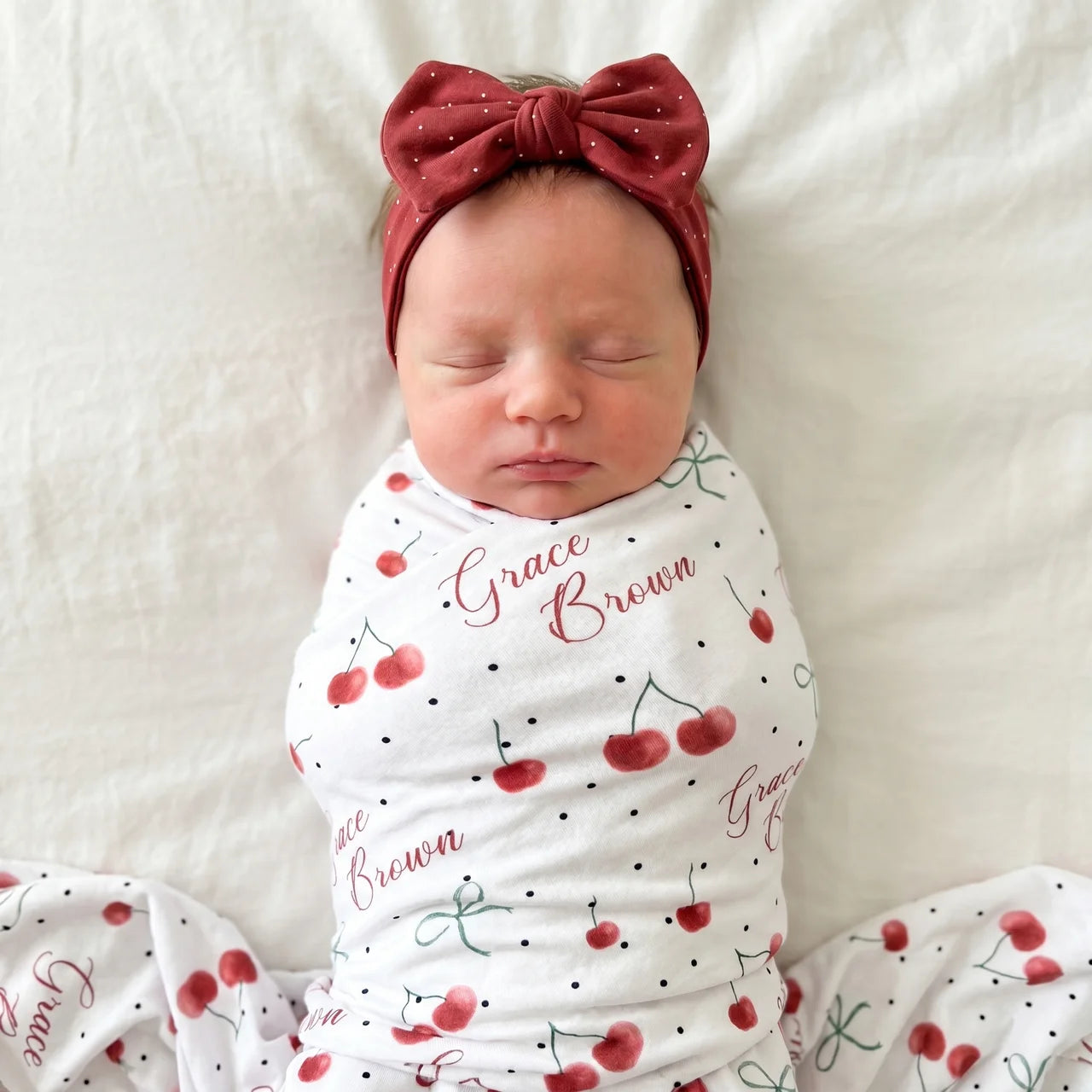Personalized Swaddle in Cherished Baby
