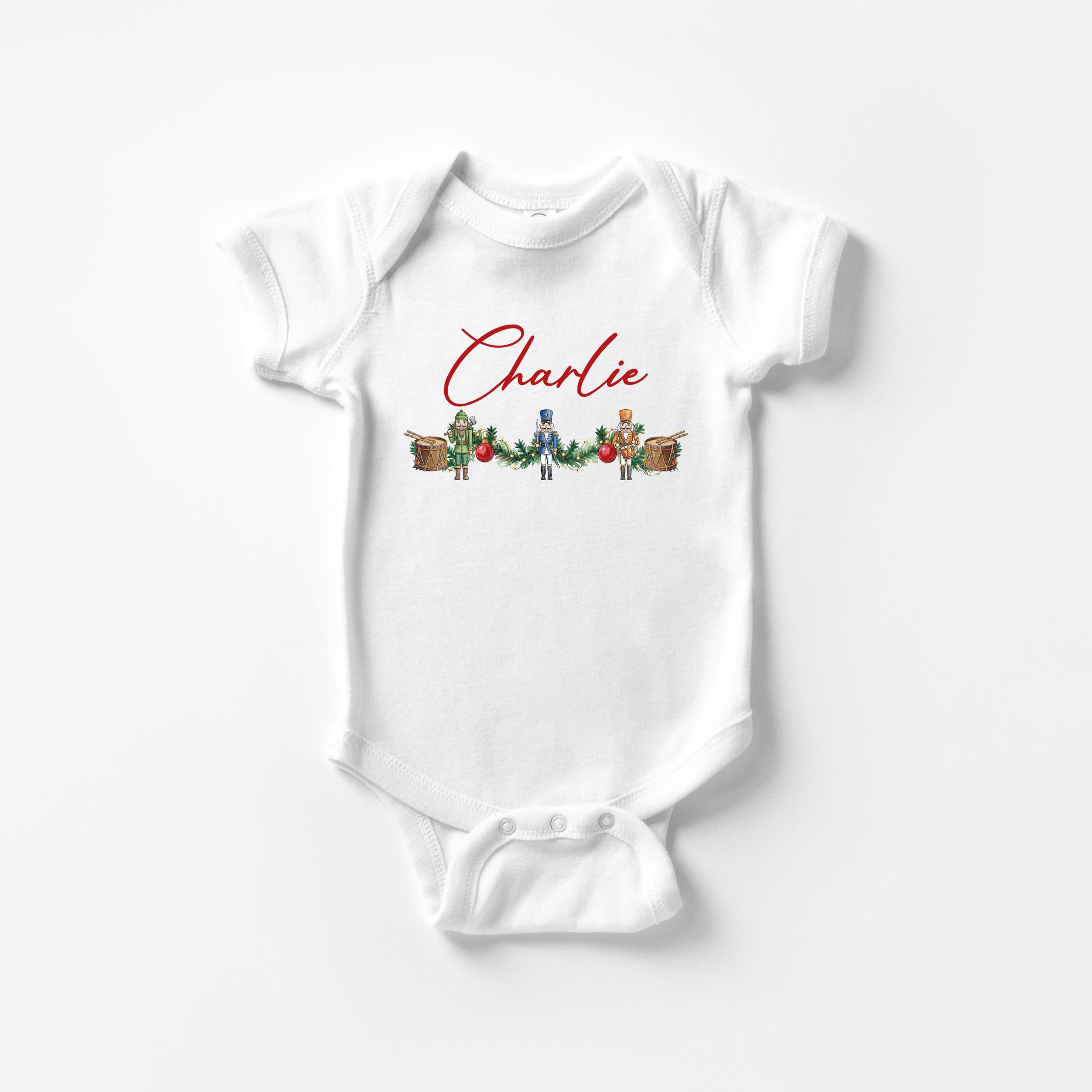 Personalized Bodysuit in Nutcracker