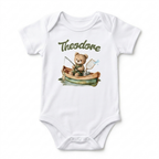 Personalized Graphic Bodysuit in Fishing Buddy