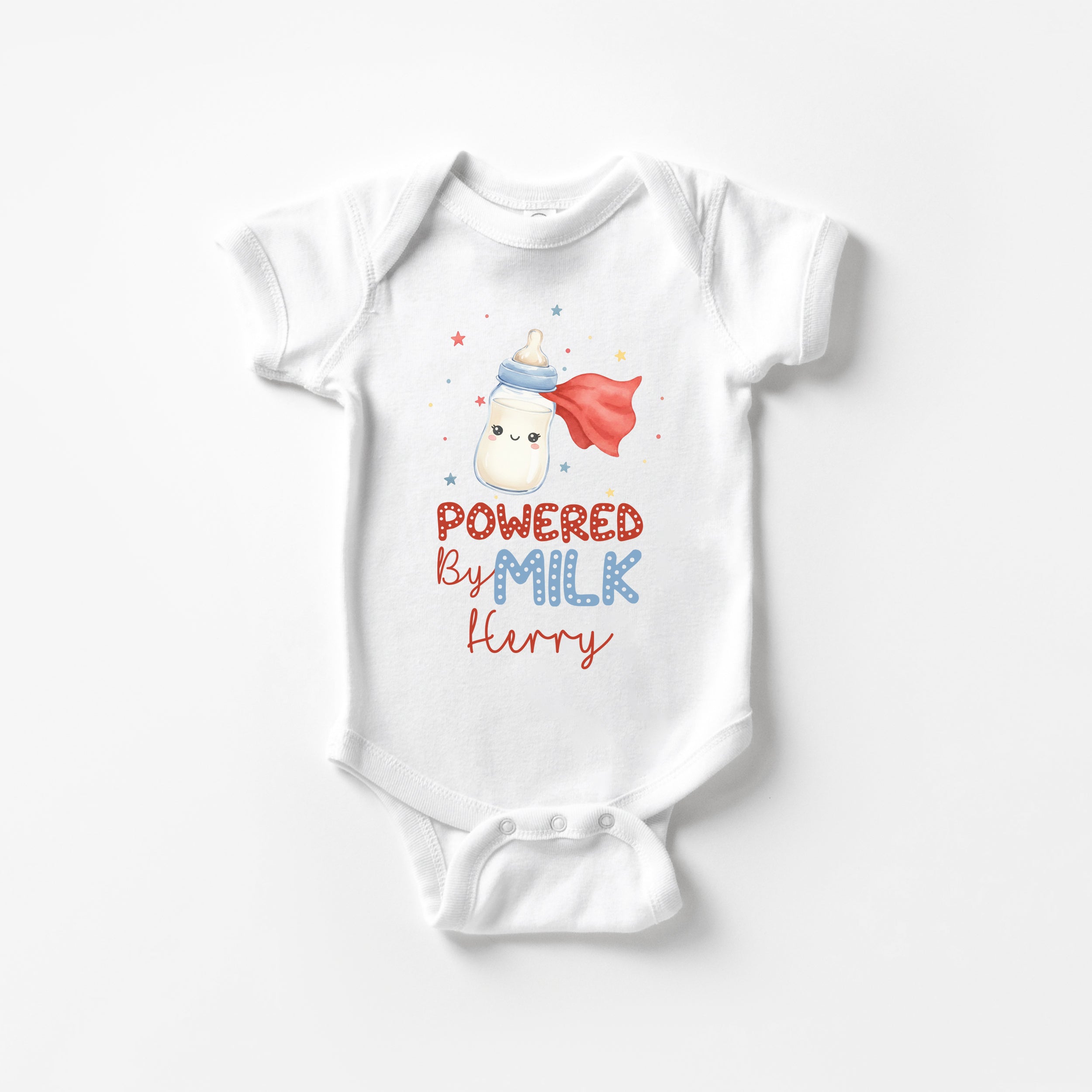 Personalized Bodysuit in Powered by Milk