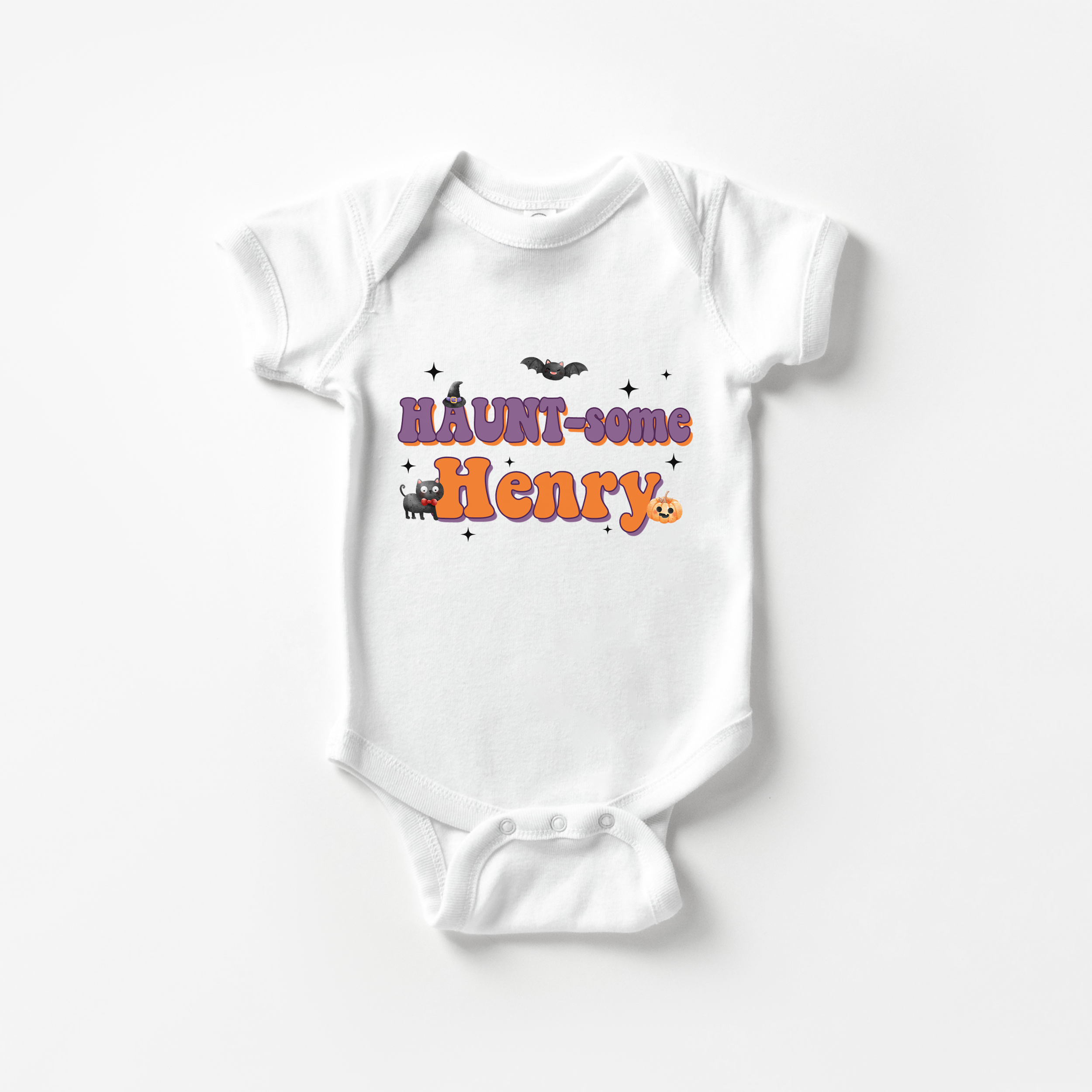 Personalized Graphic Bodysuit in Dress-up Babe