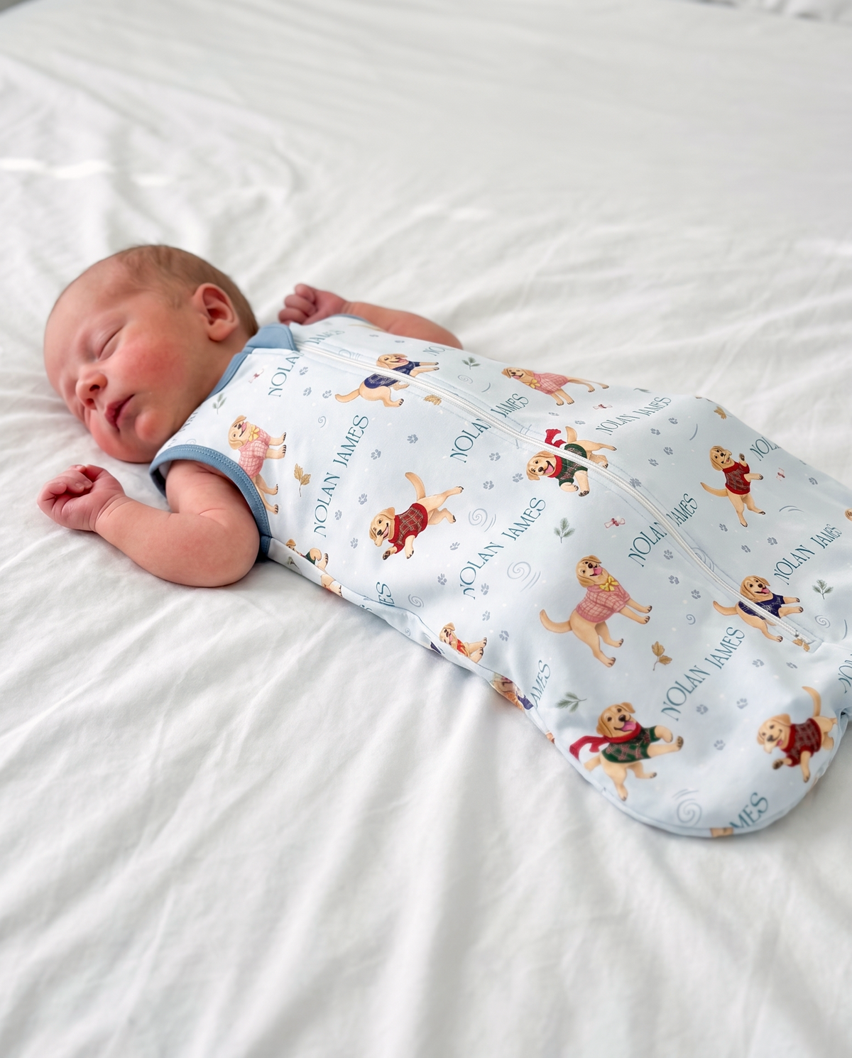 Personalized Sleep Bag in Winter Wag