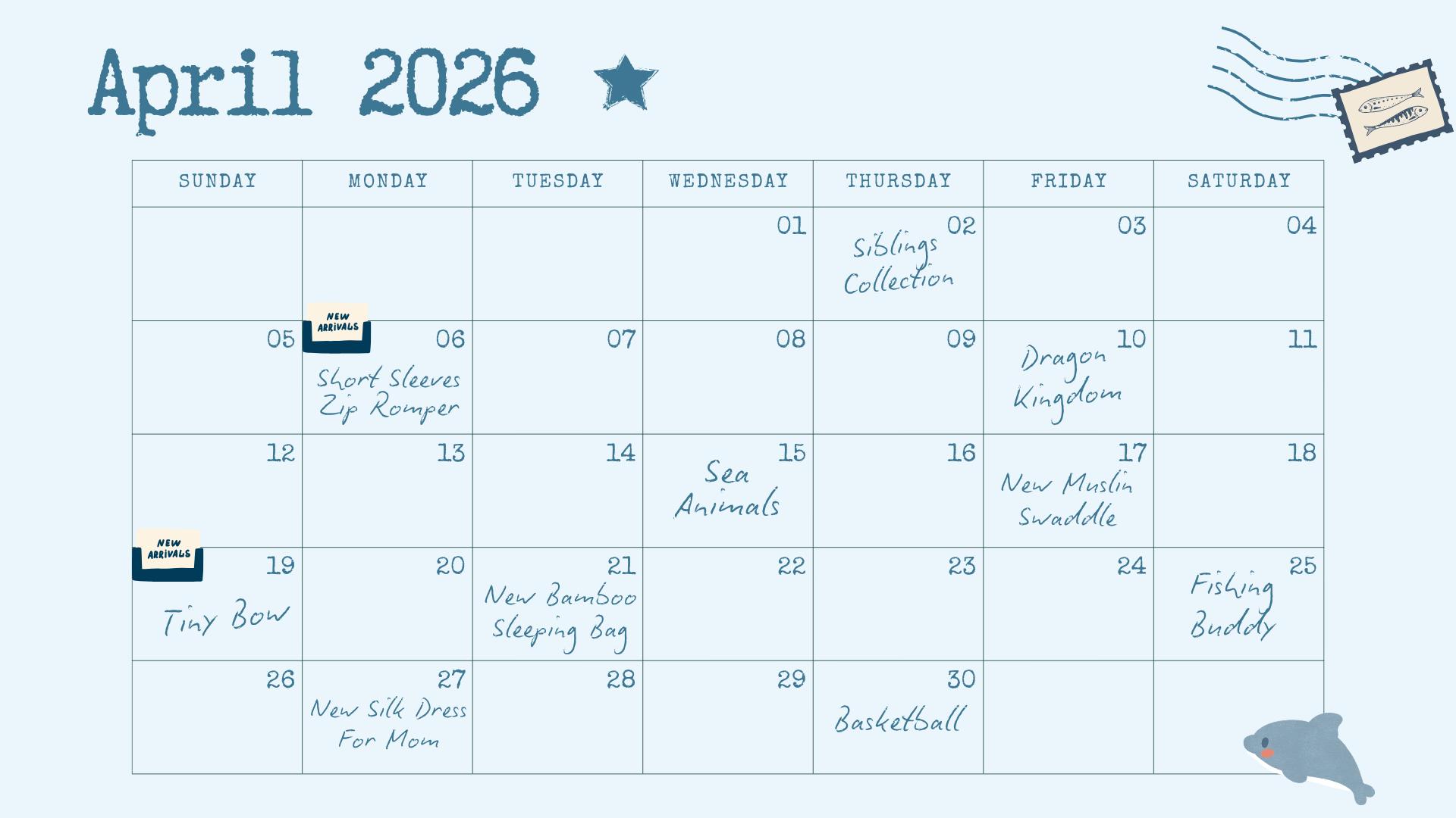 What’s New This April 2026: Little Moments, New Arrivals