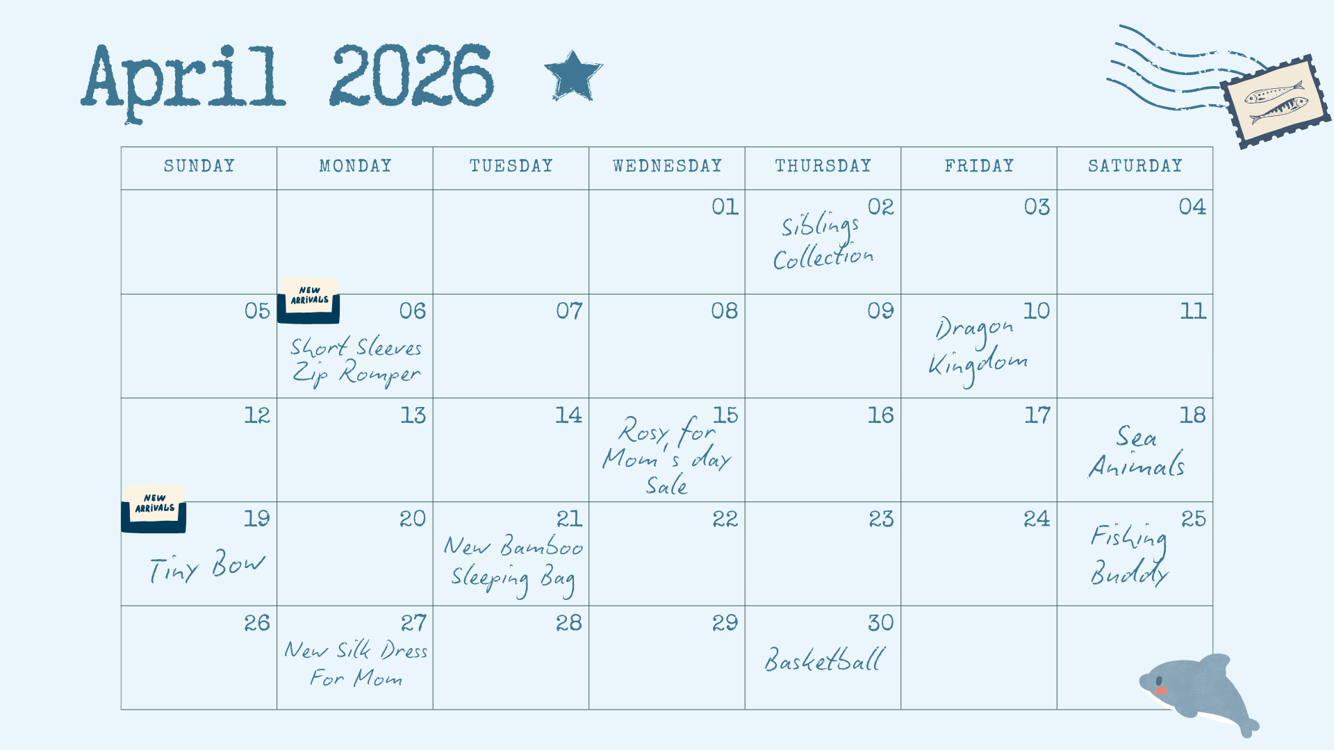 What’s New This April 2026: Little Moments, New Arrivals
