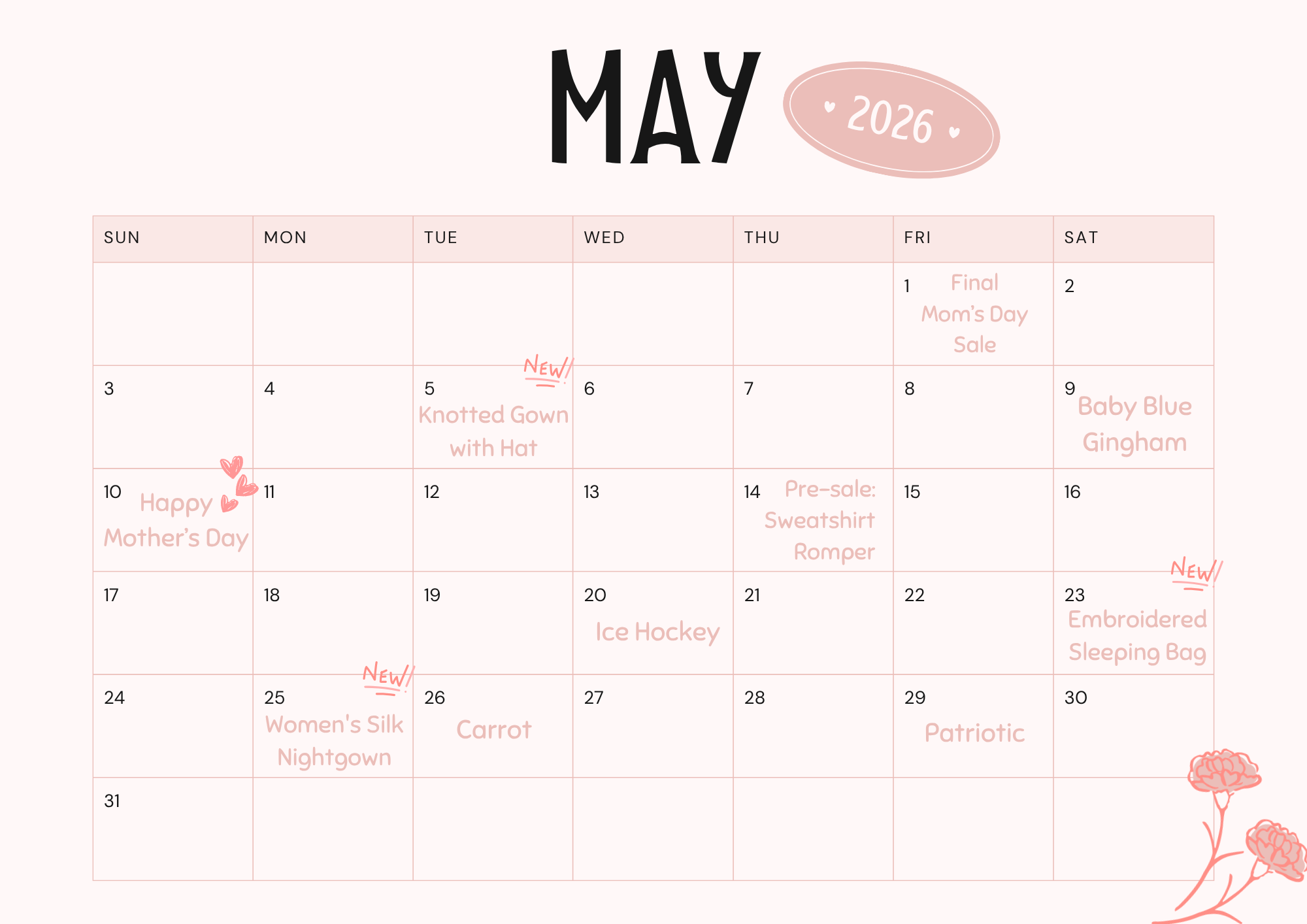 What’s New This May 2026: Final Sale & New Launches