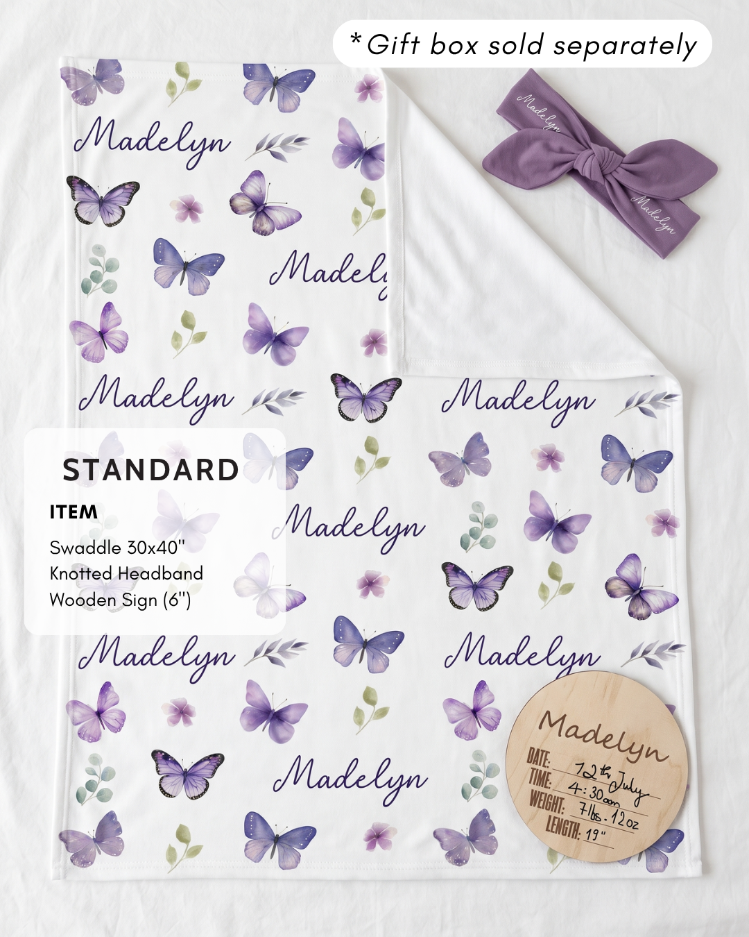 The Ultimate Gift Set in Purple Butterfly
