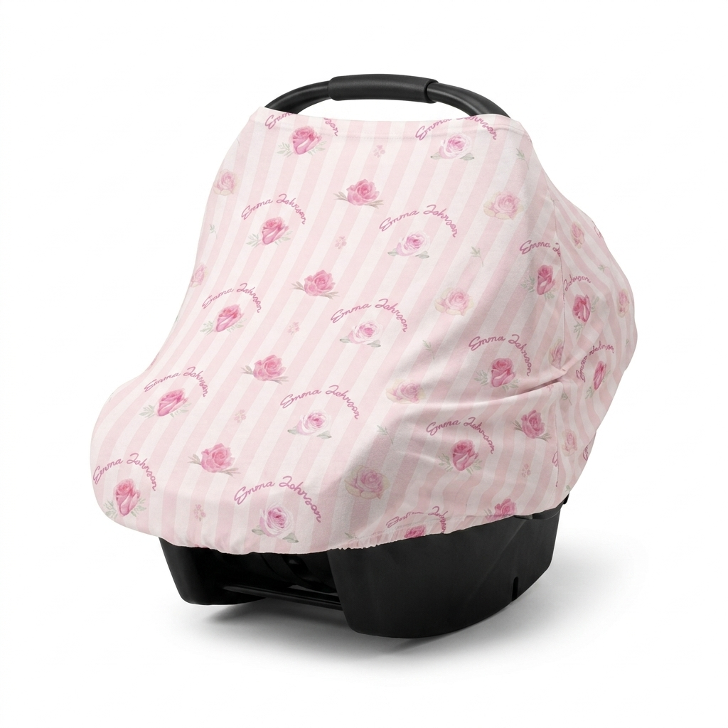 5-in-1 Nursing Cover in Rosy