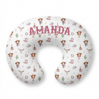 Personalized Nursing Pillow in Western Girl