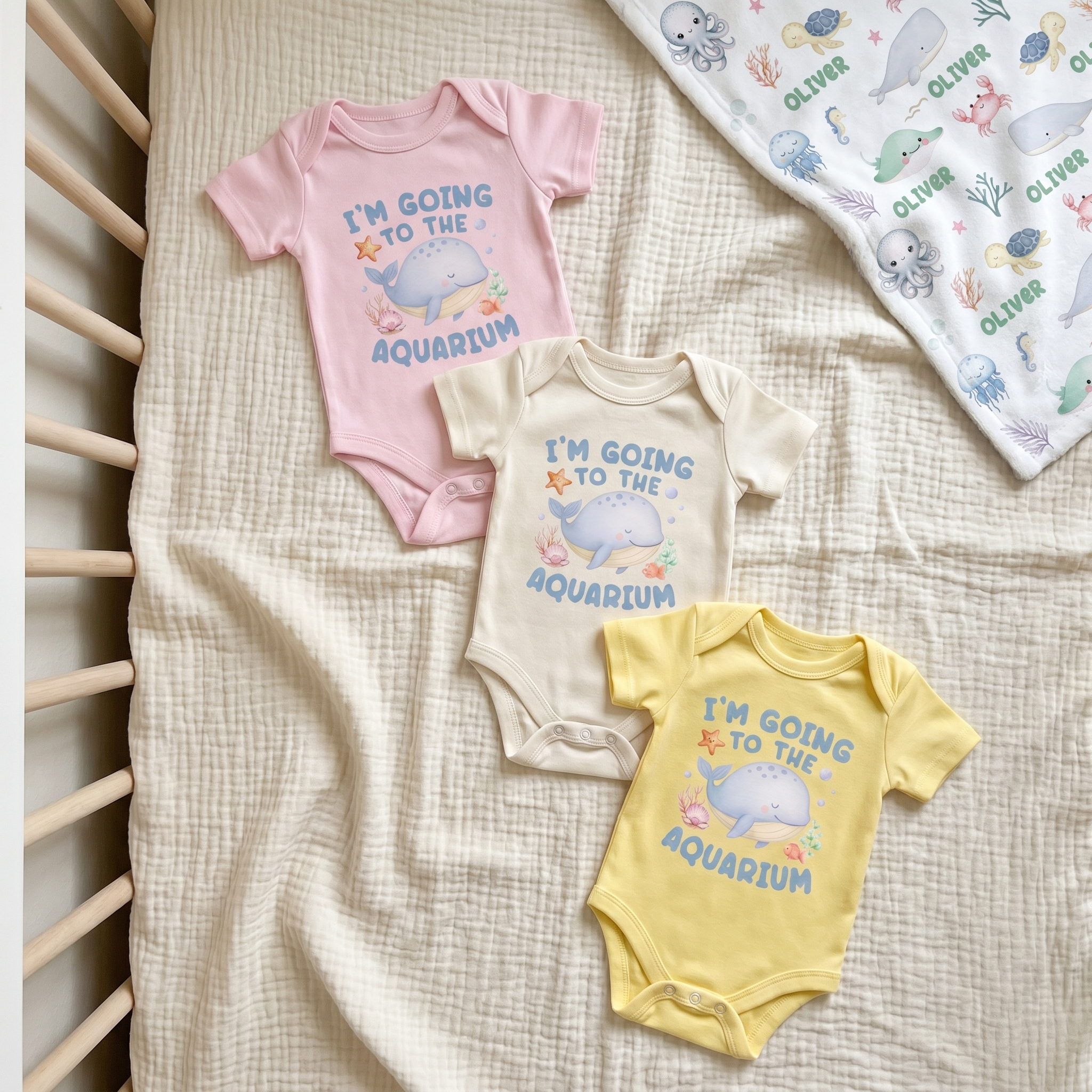 Going to Aquarium Graphic Bodysuit