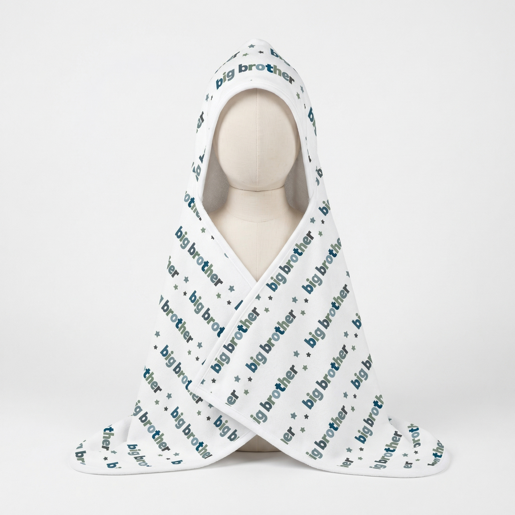 Kids Hooded Towel in Big Brother