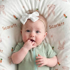 Tiny Bow in White
