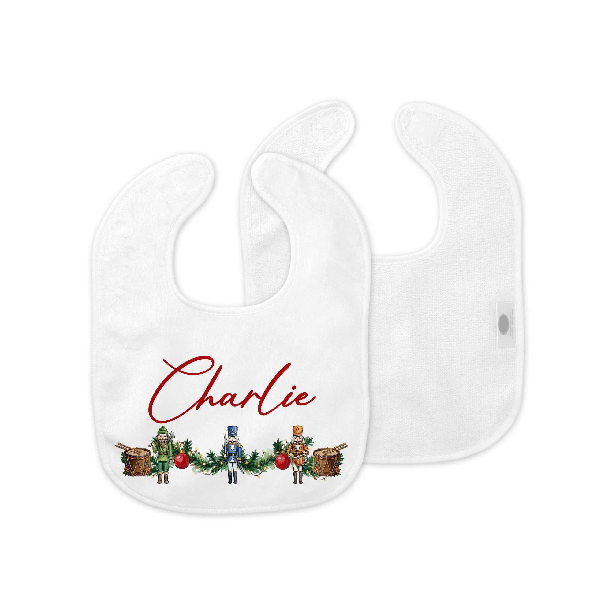 Nutcracker Personalized Bib