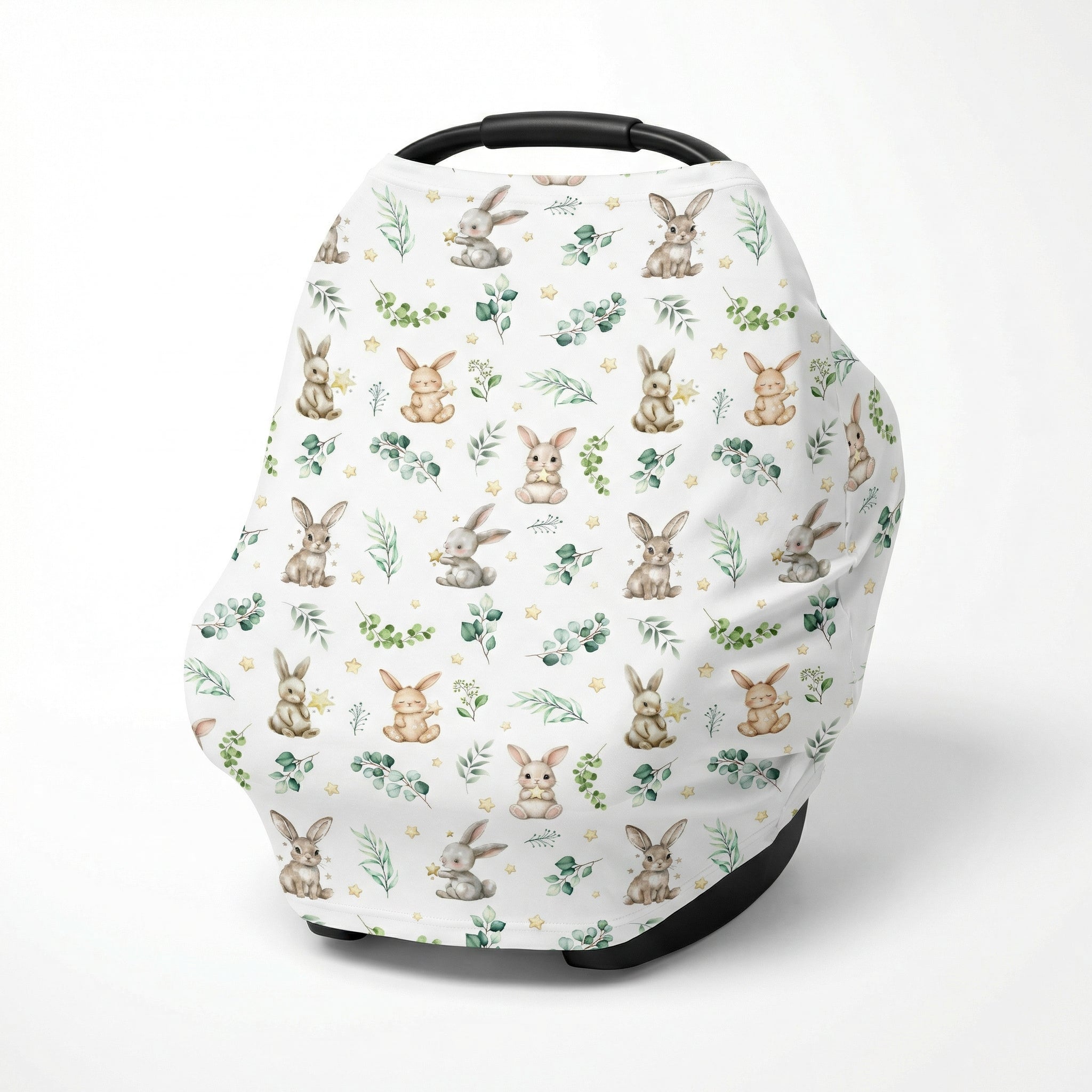 5-in-1 Nursing Cover in Bunny Garden