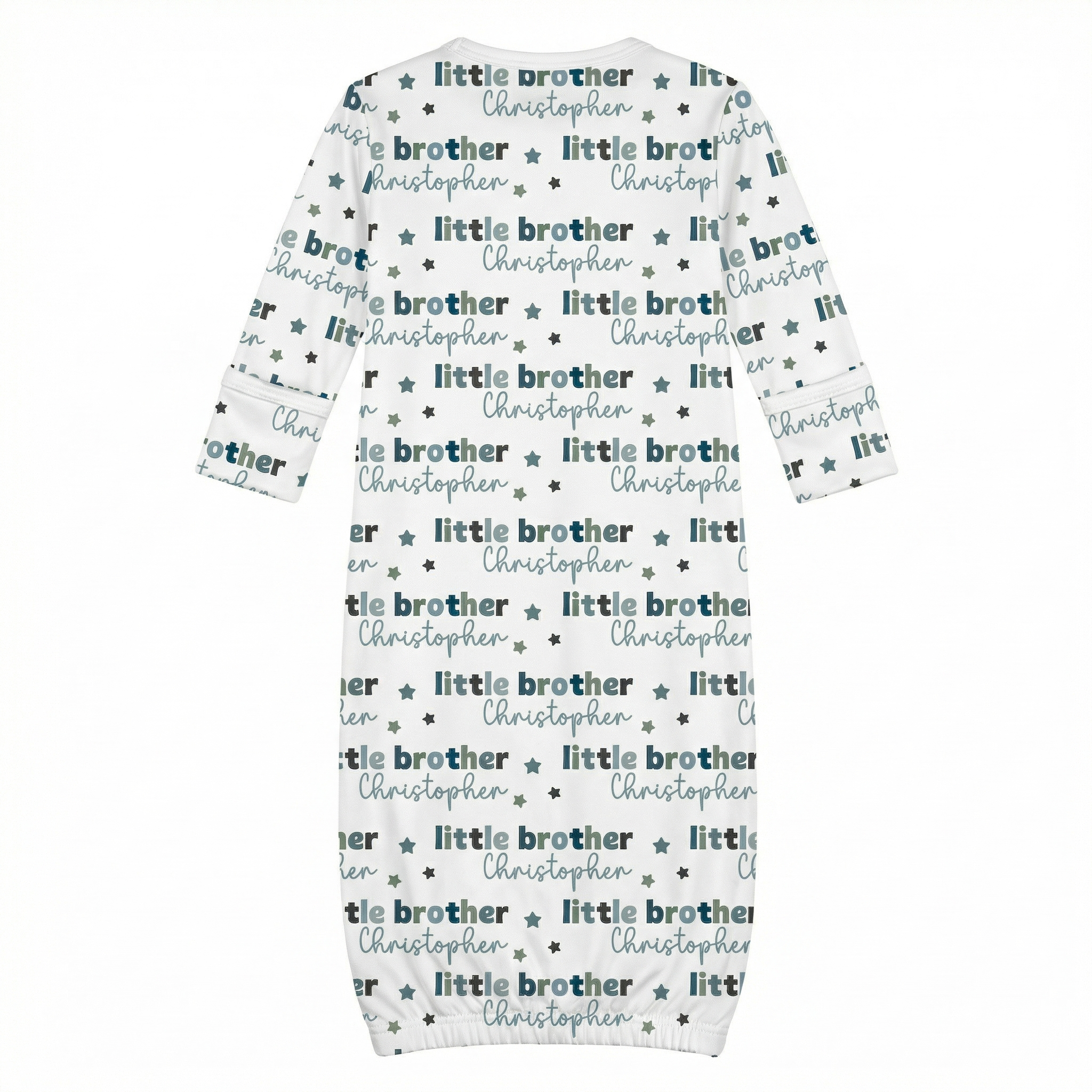 Personalized Sleep Gown in Little Brother