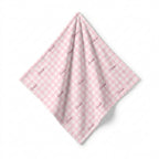 Personalized Mini Lovey in Cherry Blossom Gingham