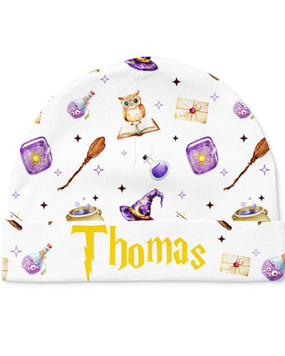 Personalized Beanie in Wizard School