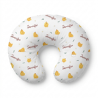 Personalized Nursing Pillow Cover in Little Chick