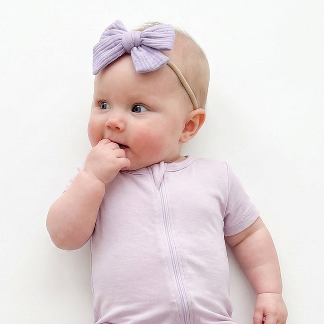 Tiny Bow in Violet