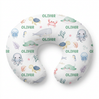 Personalized Nursing Pillow Cover in Sea Animals
