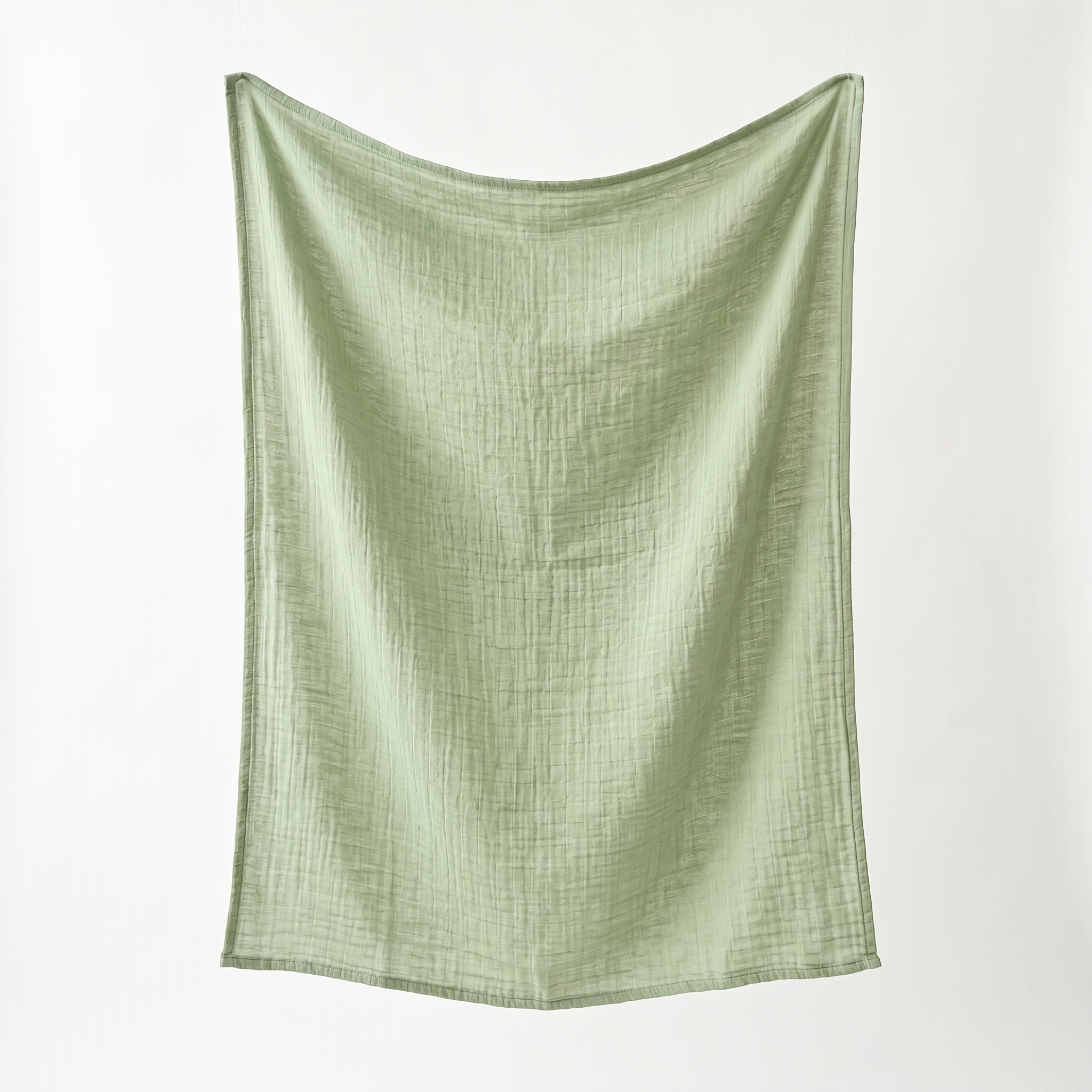 Muslin Swaddle in Mint Green