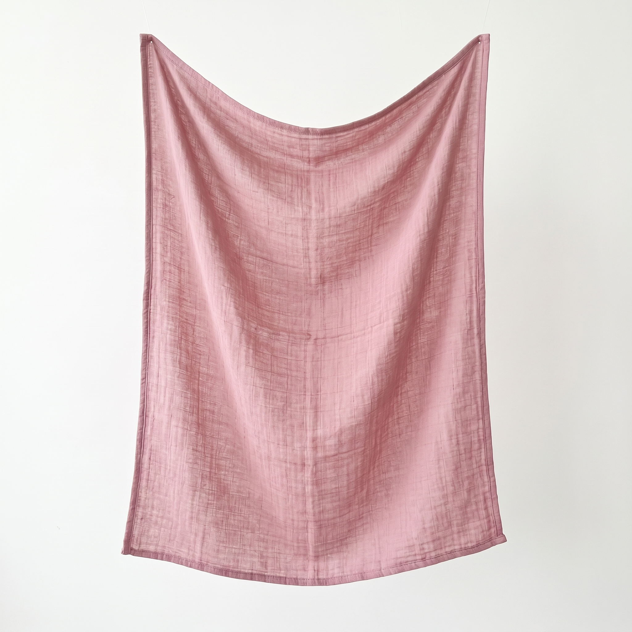 Muslin Swaddle in Dark Pink