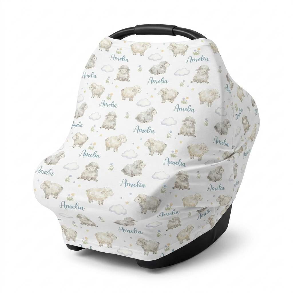 5-in-1 Nursing Cover in Lamb