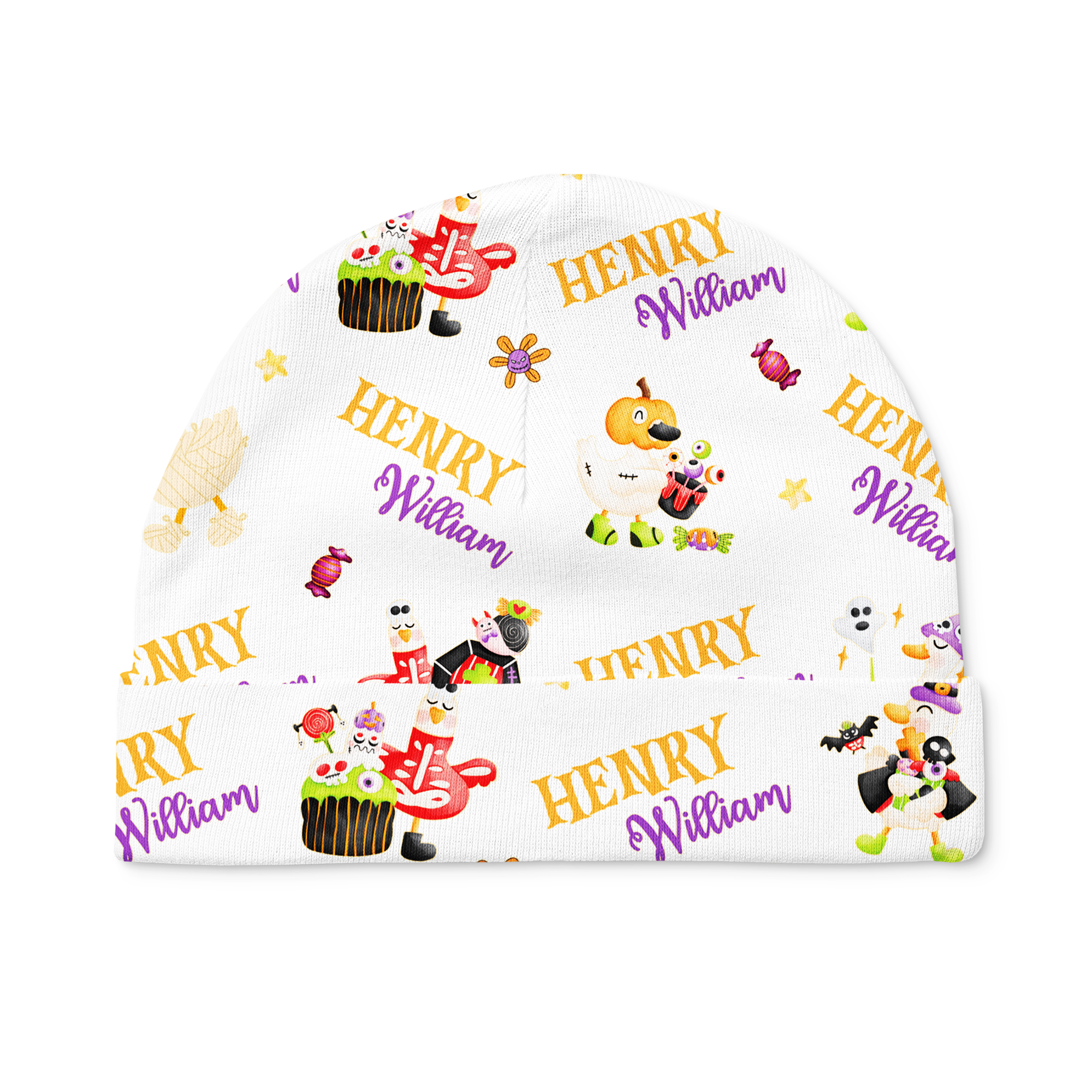 Personalized Beanie in Goose in Booland