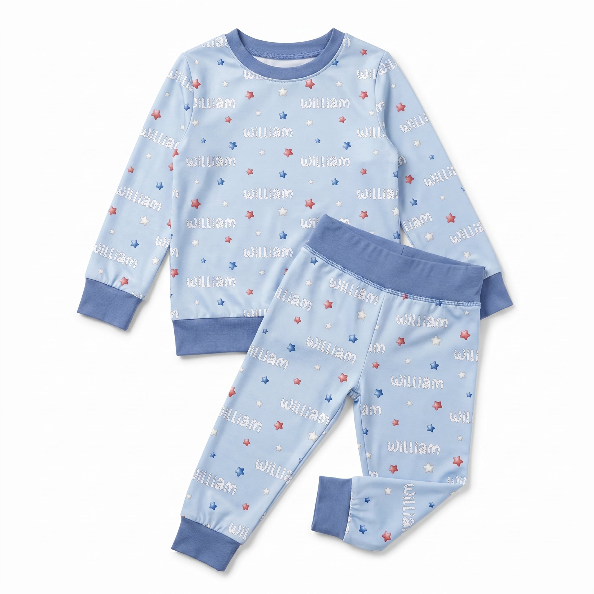 Personalized Pajama Set in July Twinkle