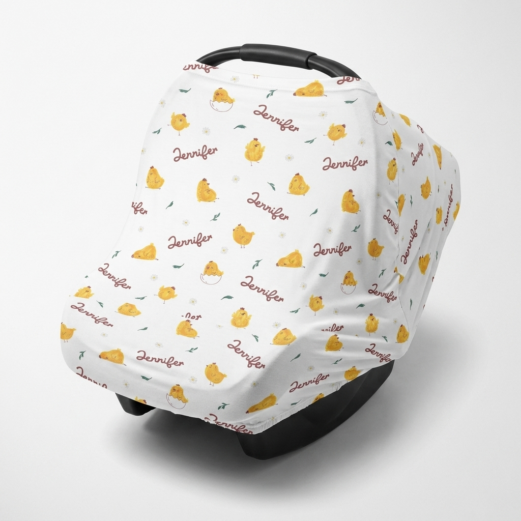 5-in-1 Nursing Cover in Little Chick