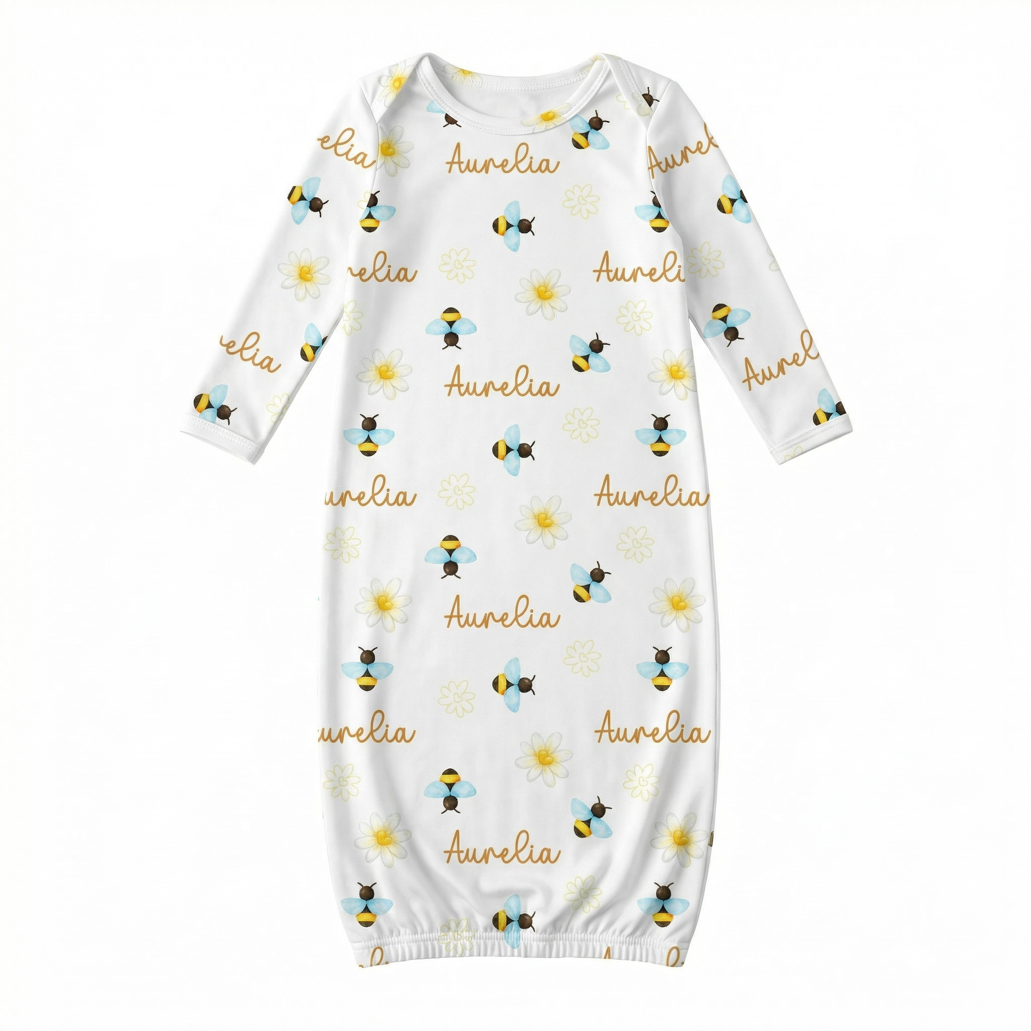 Personalized Sleep Gown in BeeBee