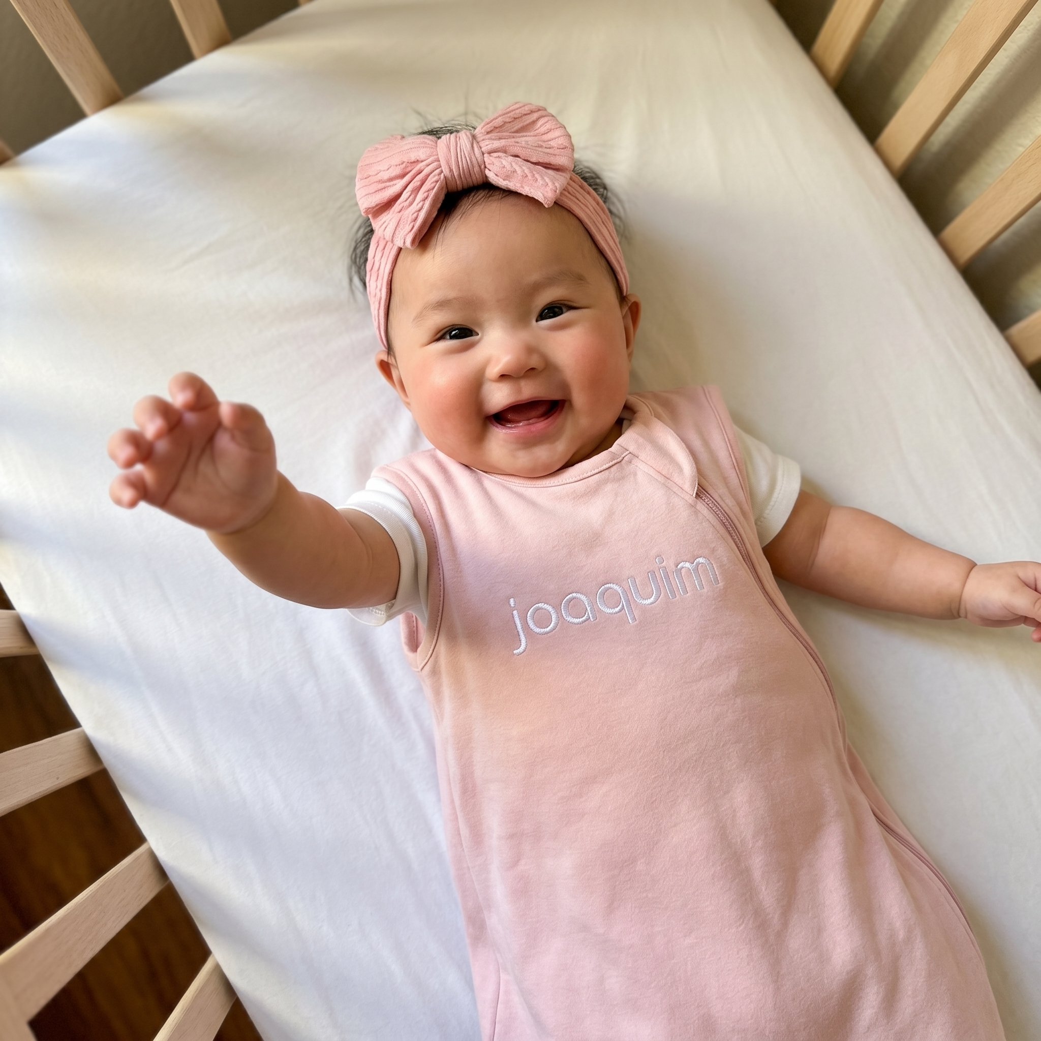 Soft Knit Bow Headband in Mauve