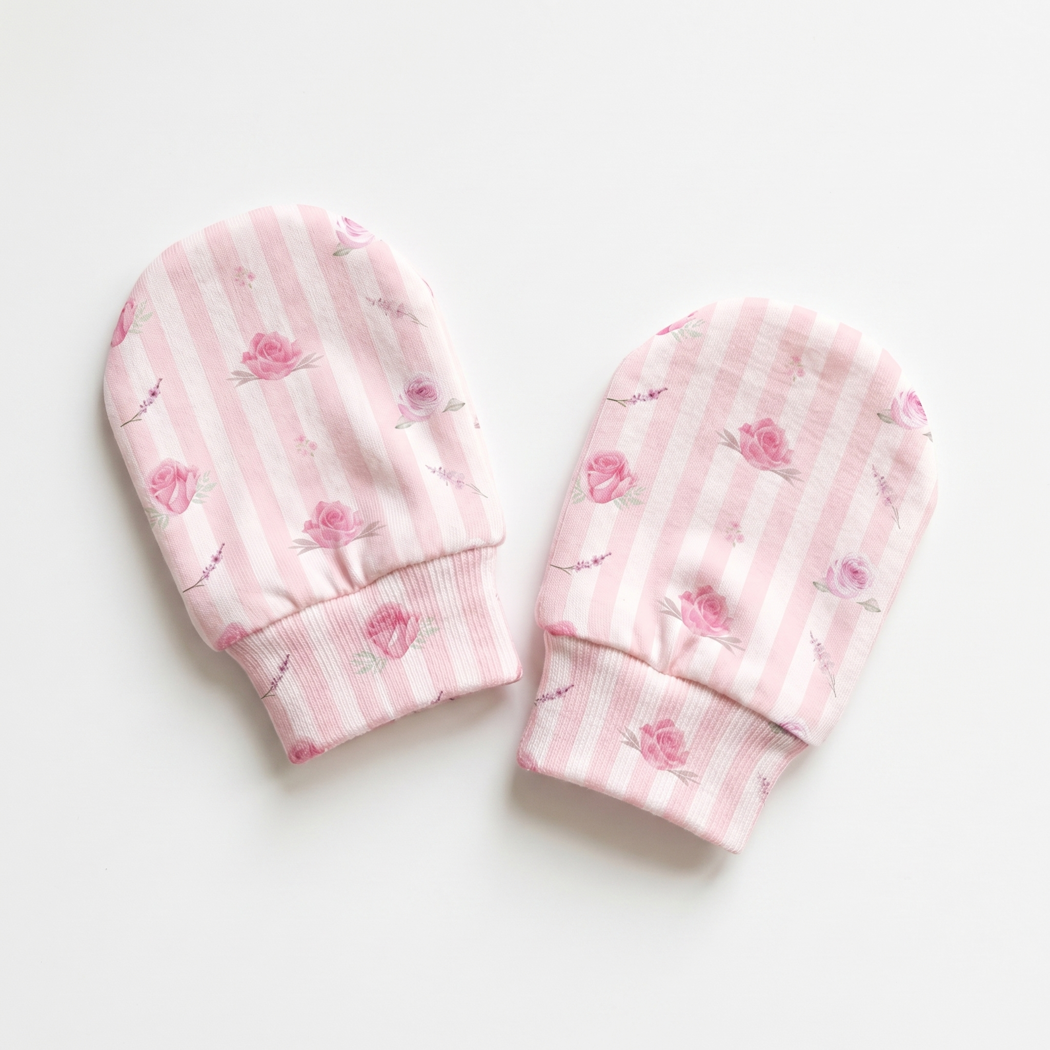 Mittens in Rosy