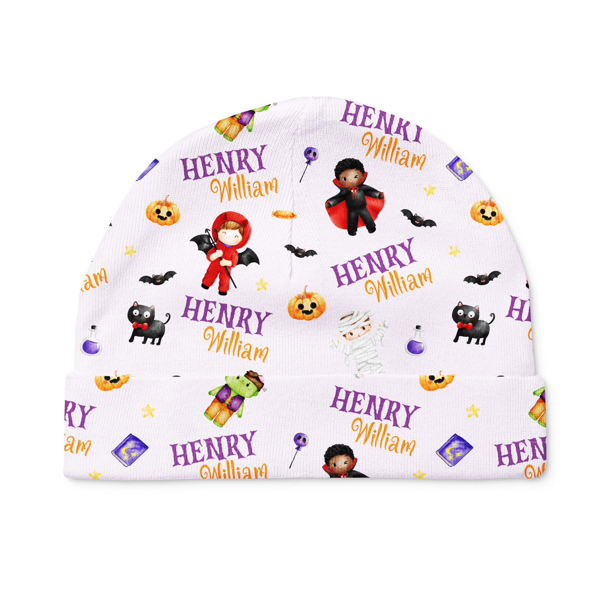 Personalized Beanie in Dress-up Babe