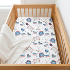 Personalized Crib Sheet in Ice Hockey