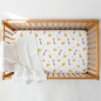 Personalized Crib Sheet in Little Chick