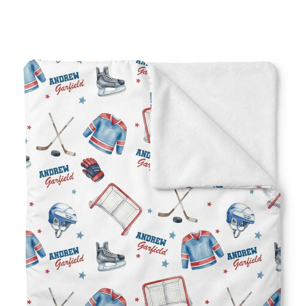 Personalized Sleeping Bag in Ice Hockey