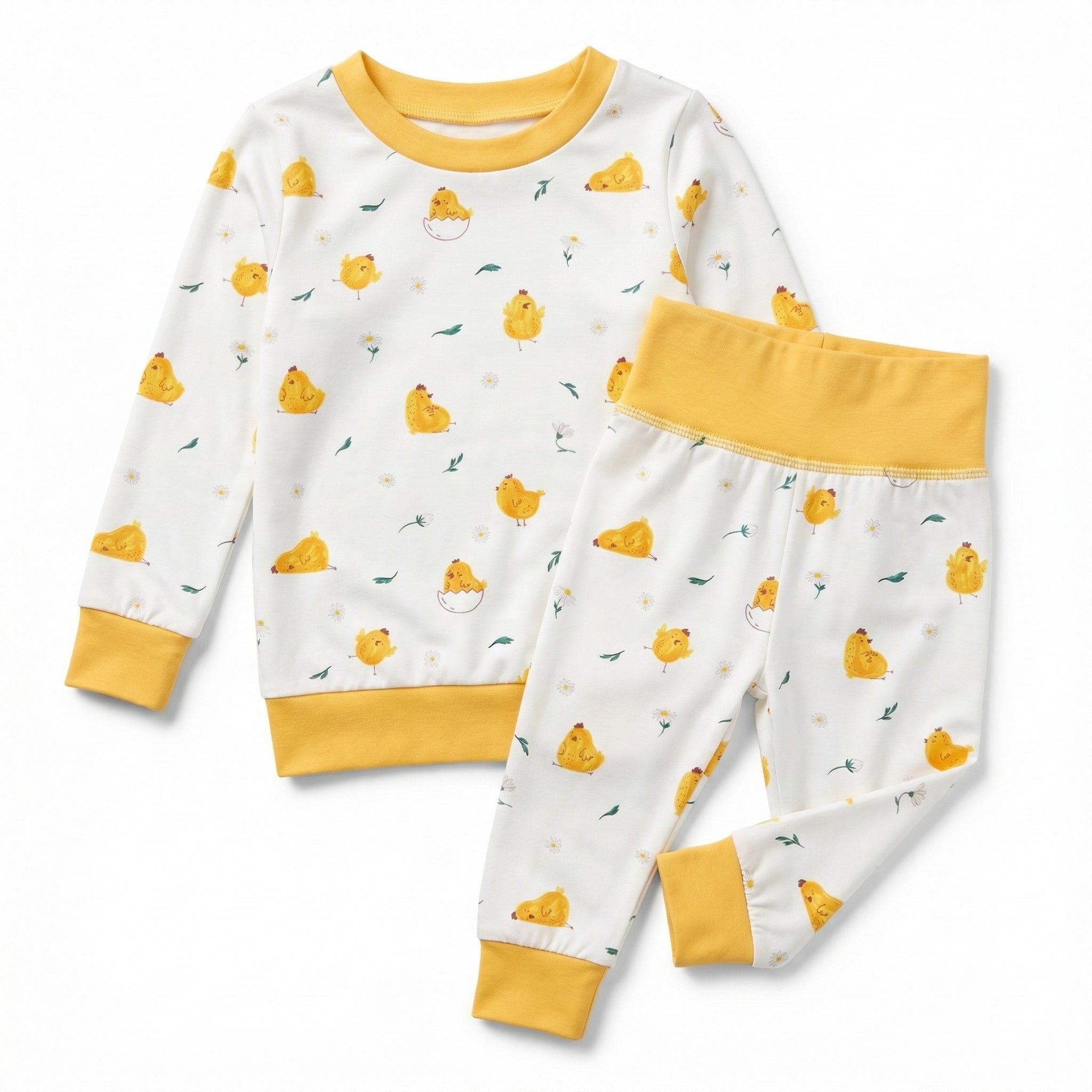 Pajama Set in Little Chick