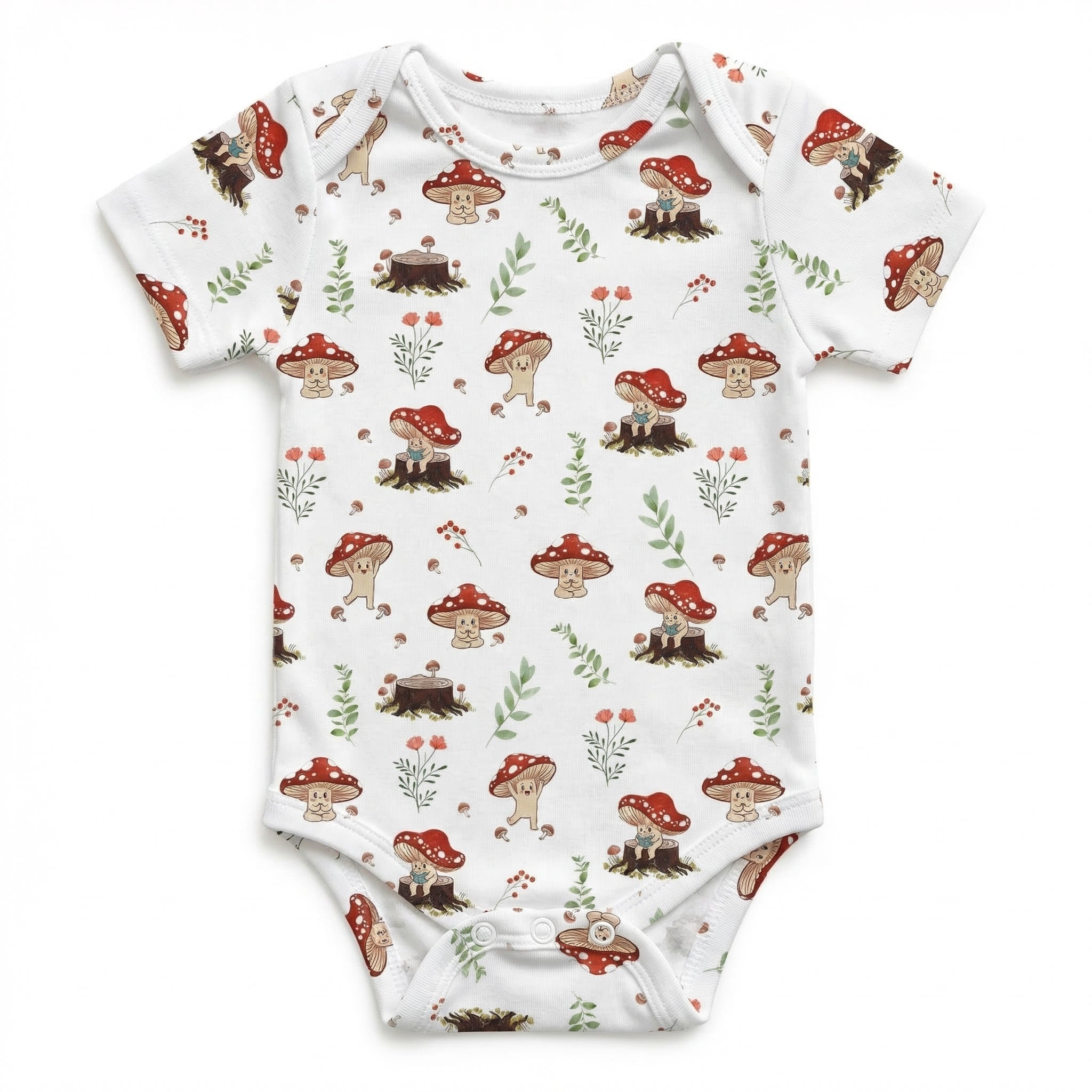 Bodysuit in Mushroom