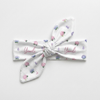 Personalized Knotted Headband in Purple Hydrangea