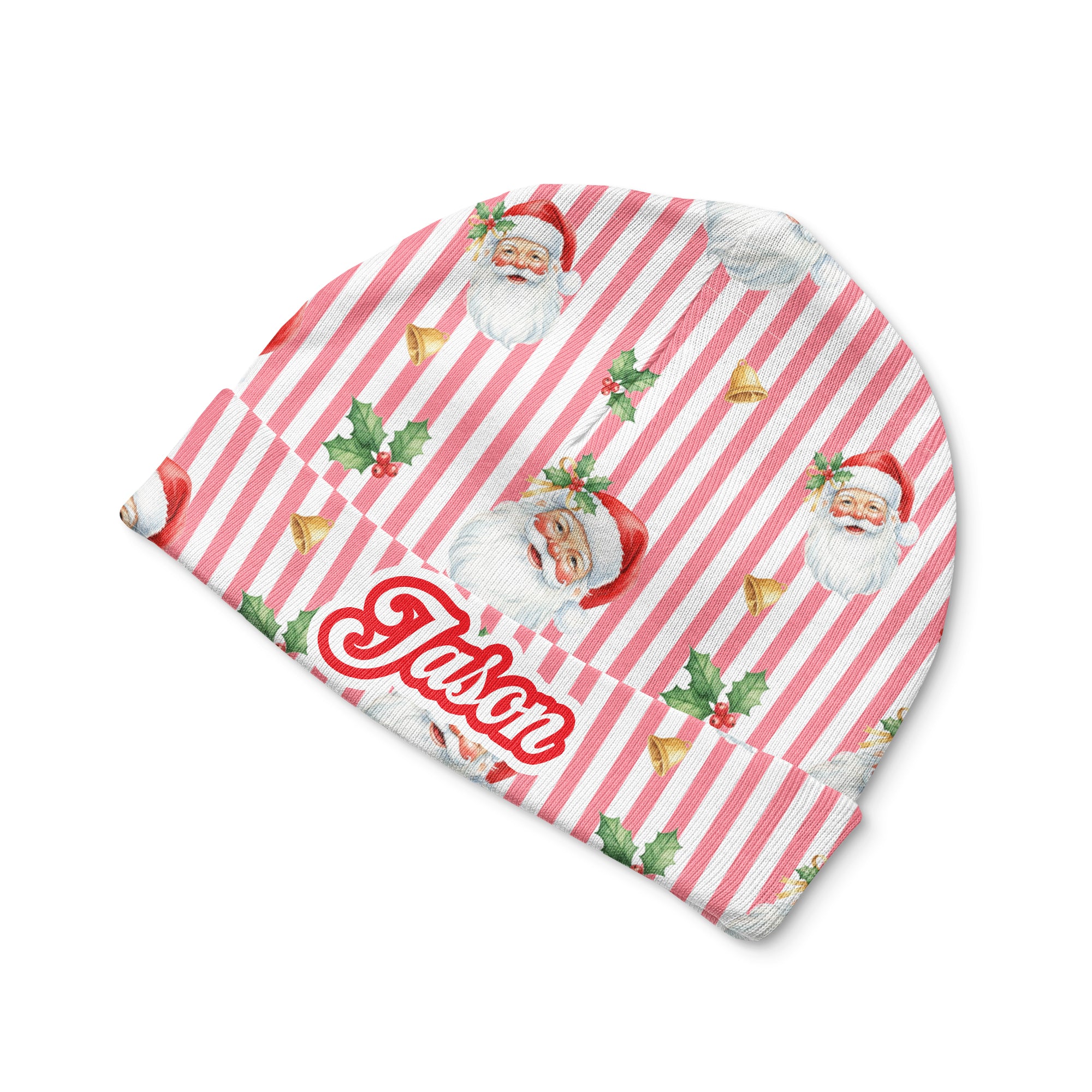 Personalized Beanie in Santa Baby
