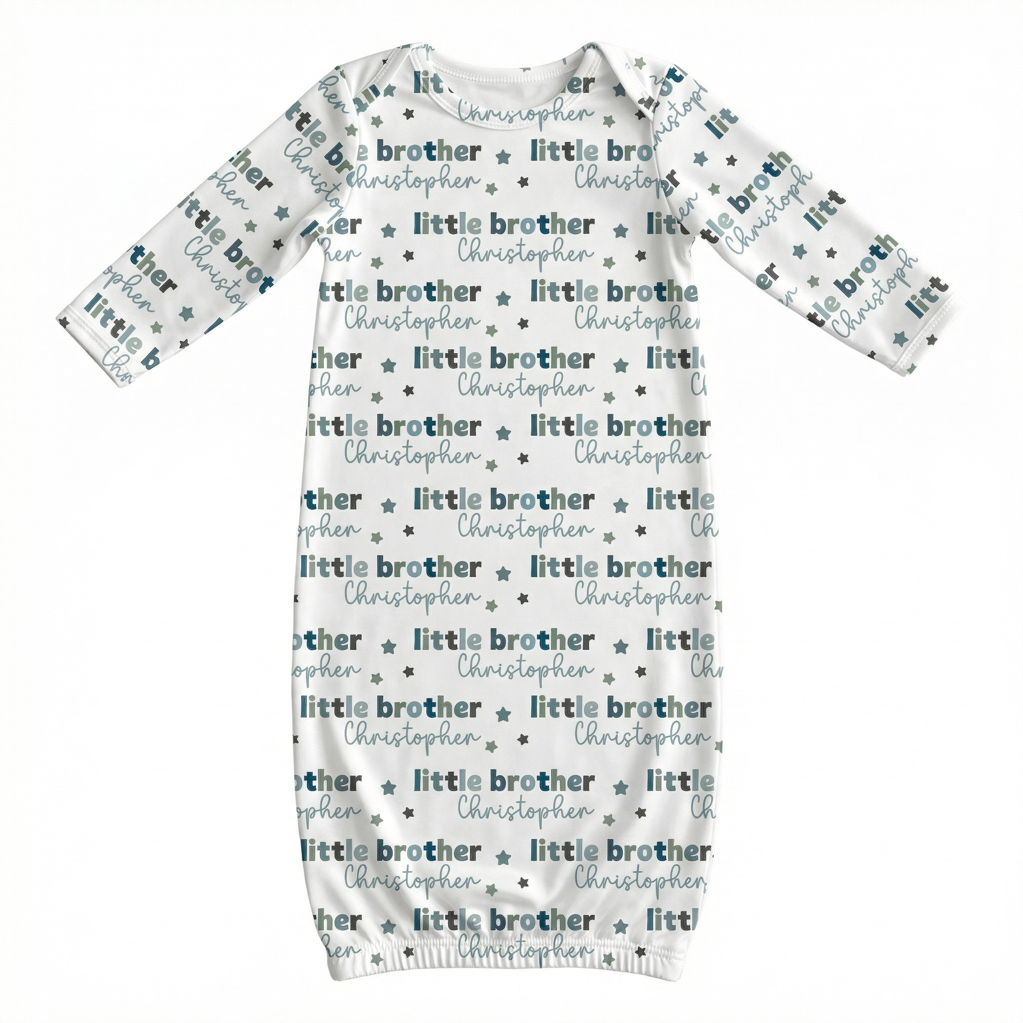Personalized Sleep Gown in Little Brother