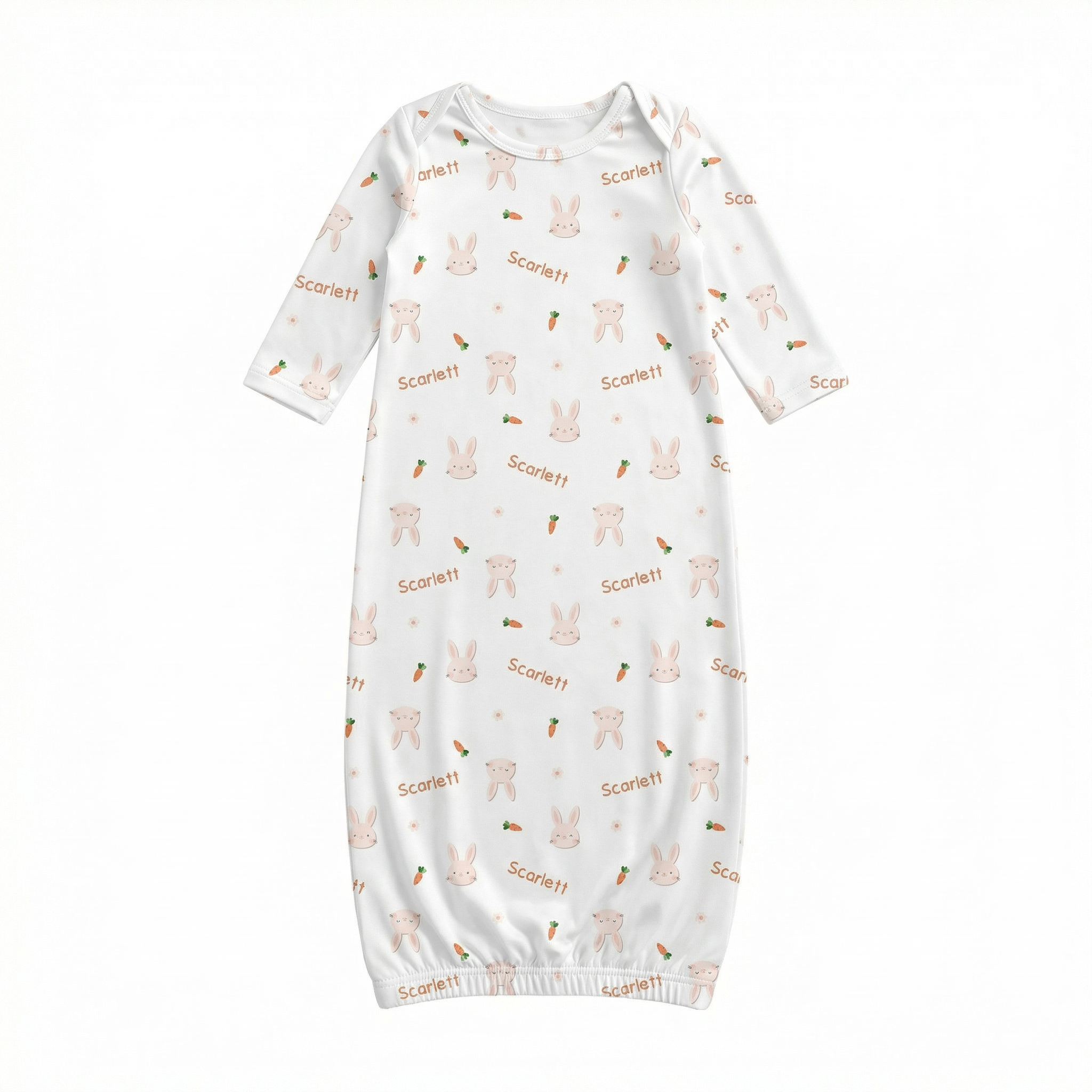 Personalized Sleep Gown in Tiny