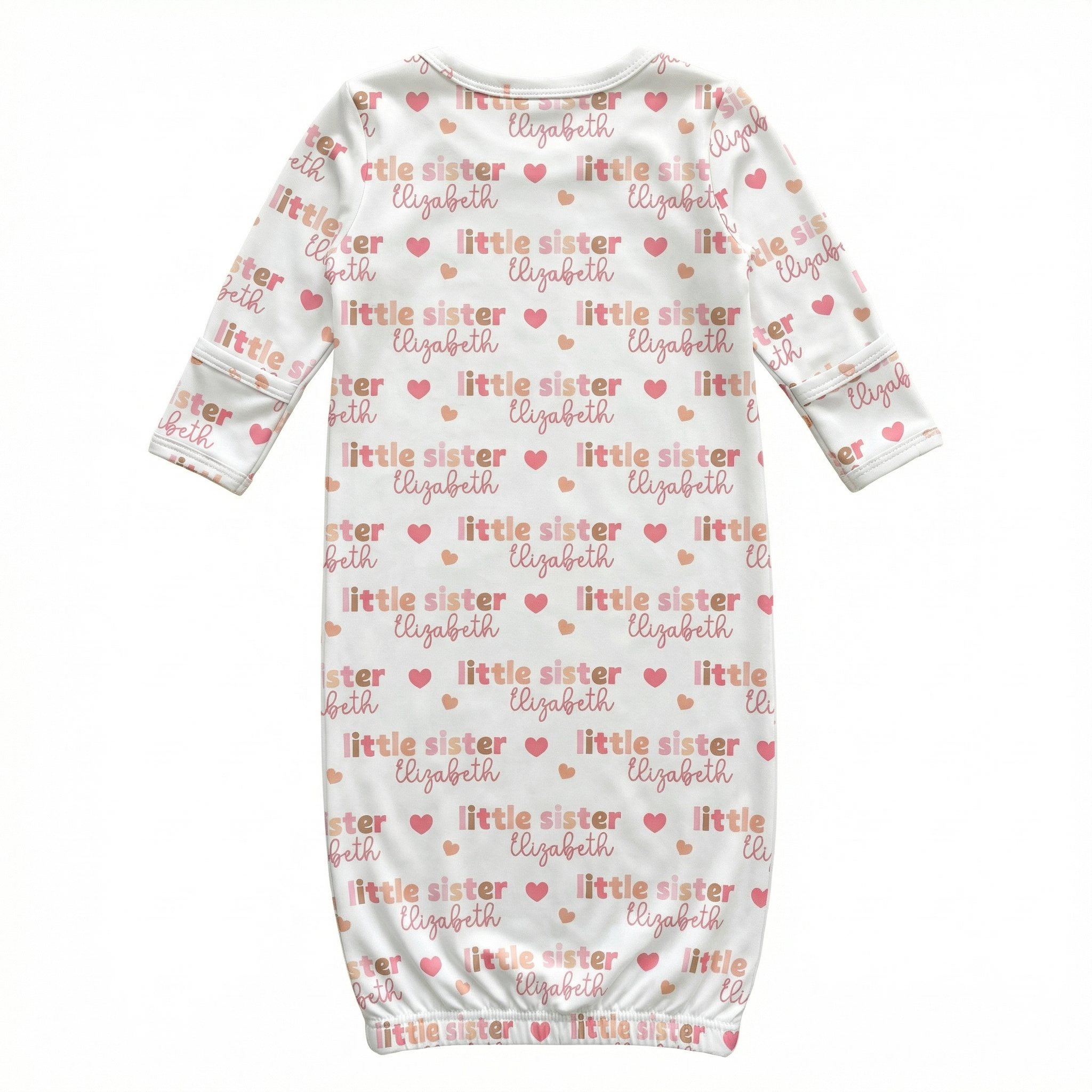 Personalized Sleep Gown in Little Sister