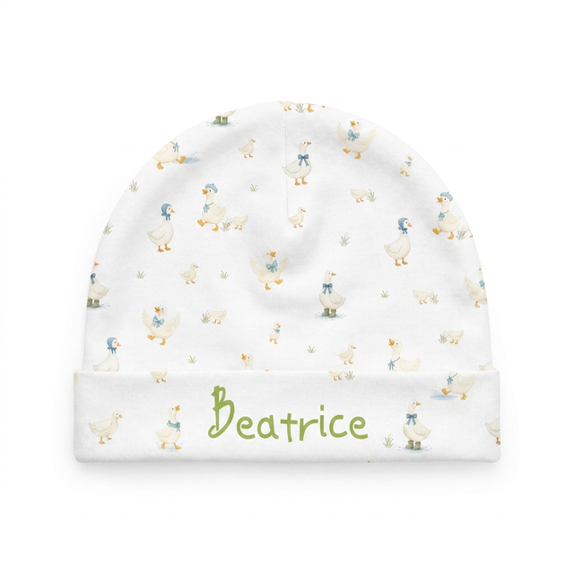 Personalized Beanie in Silly Goose