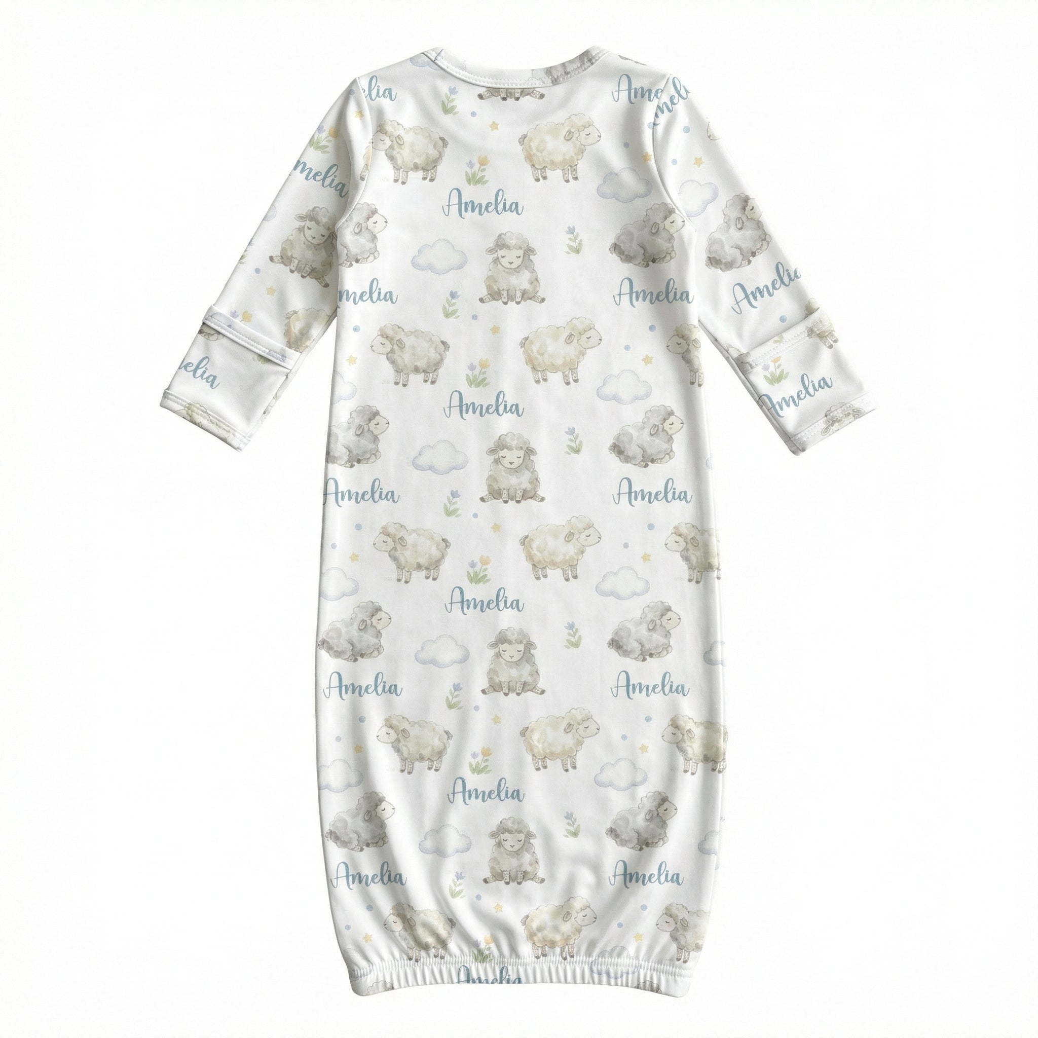 Personalized Sleep Gown in Lamb
