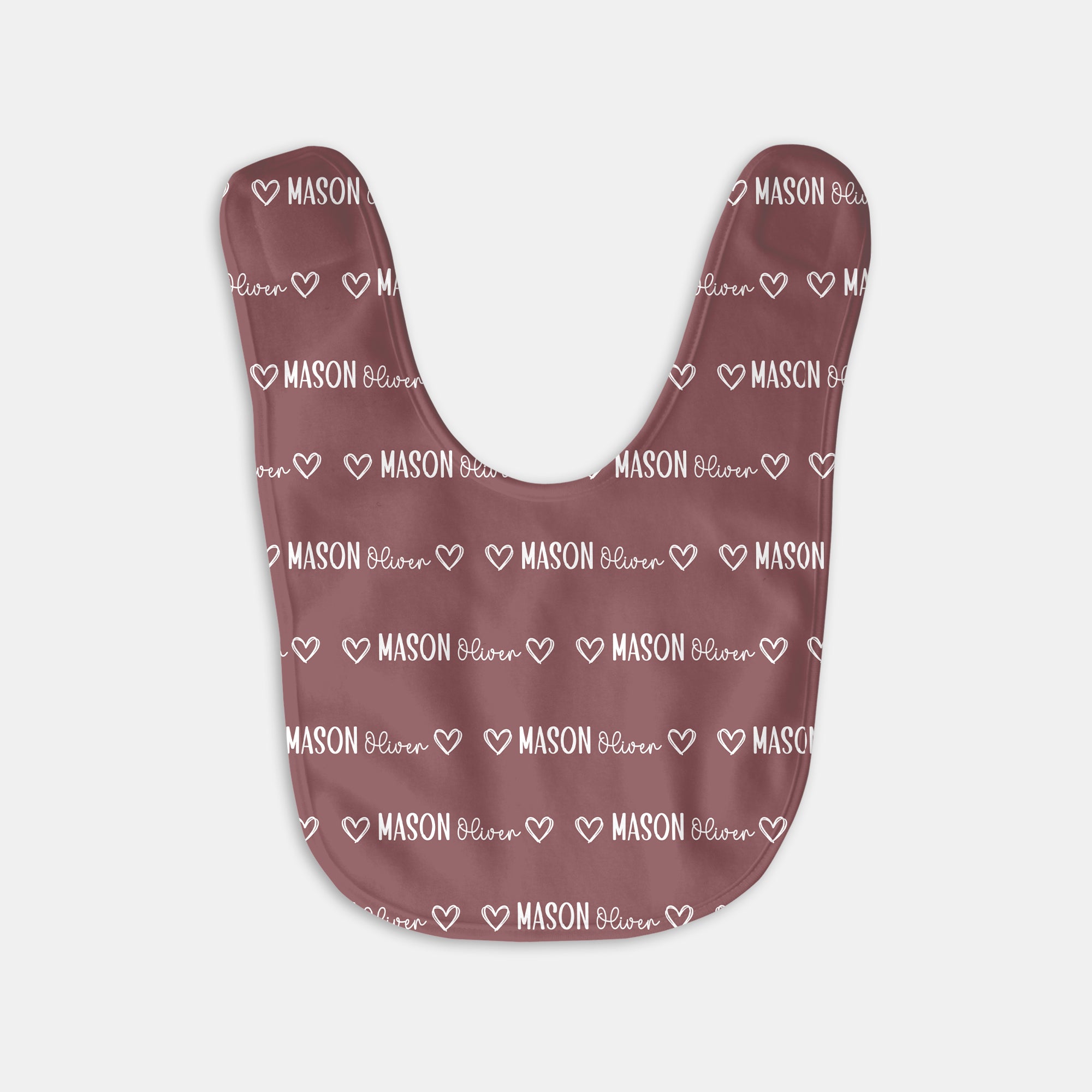 Personalized Bib in Mono Name