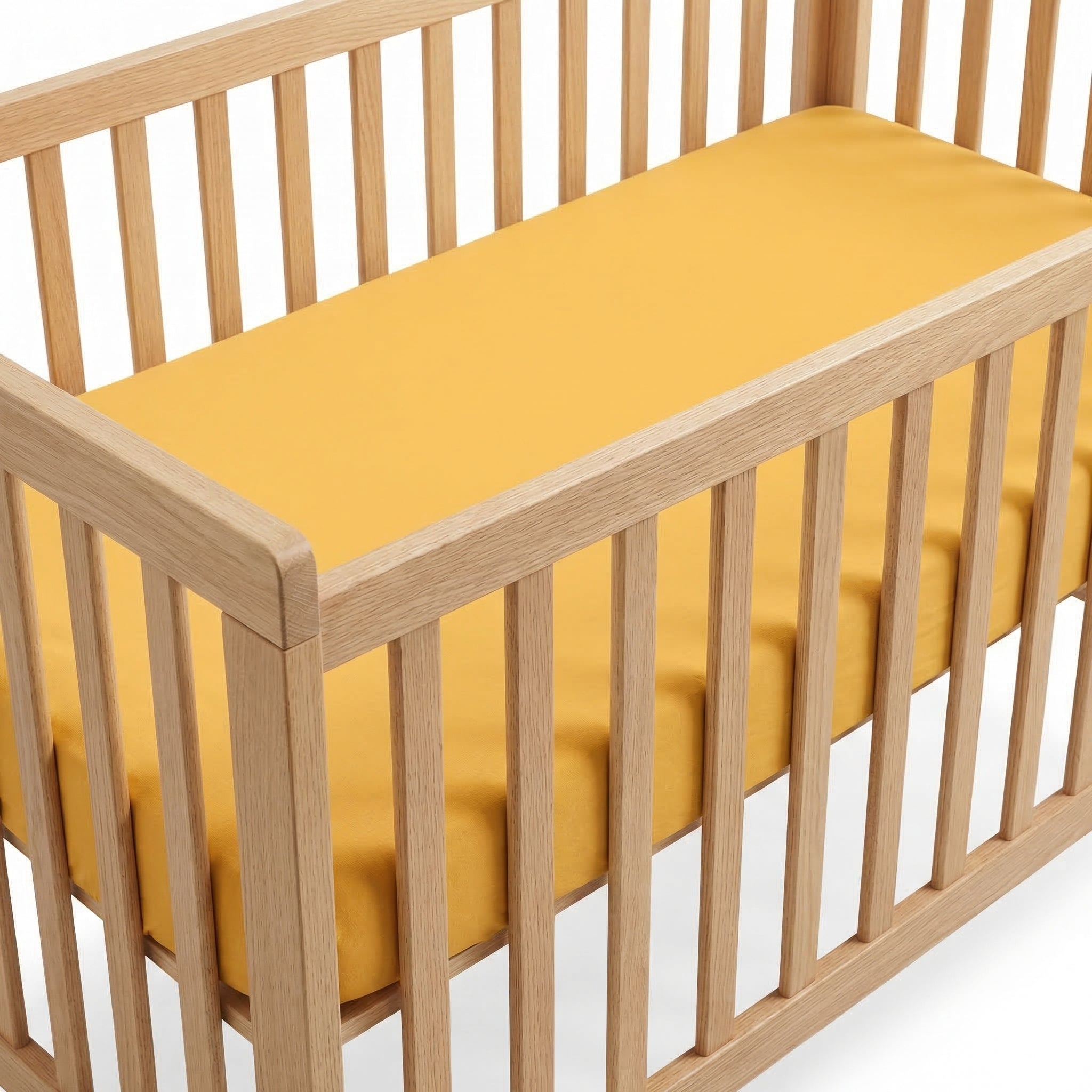 Crib Sheet in Lemon