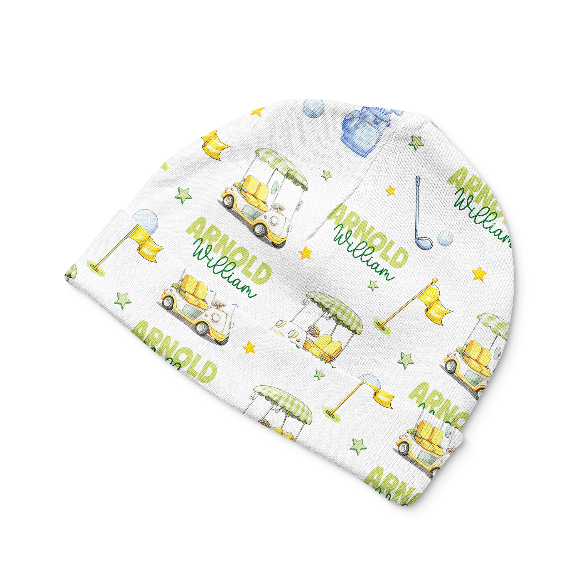 Personalized Beanie in Country Club Cuties